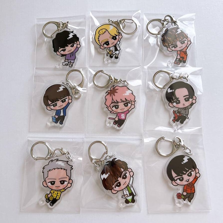 Snow Man - すのチル キーホルダー 9人セット まとめ売り Amazon.co.jp