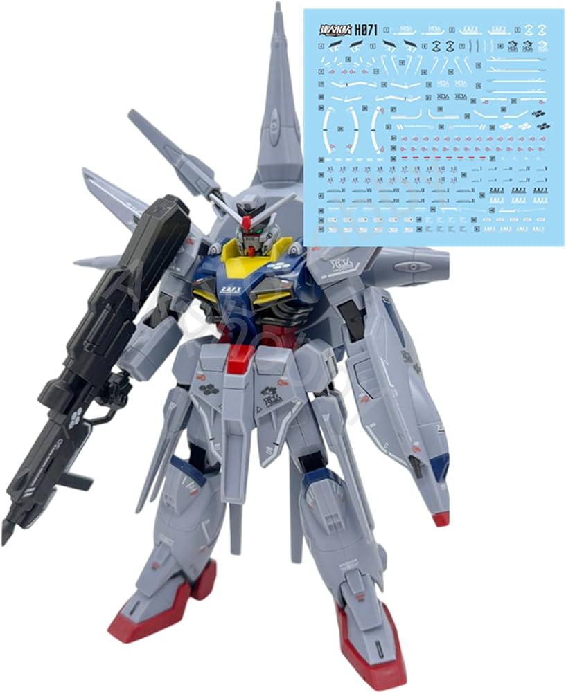 Amazon | HG プロヴィデンスガンダム R-13 ZGMF-X13A デカール 蛍光 水