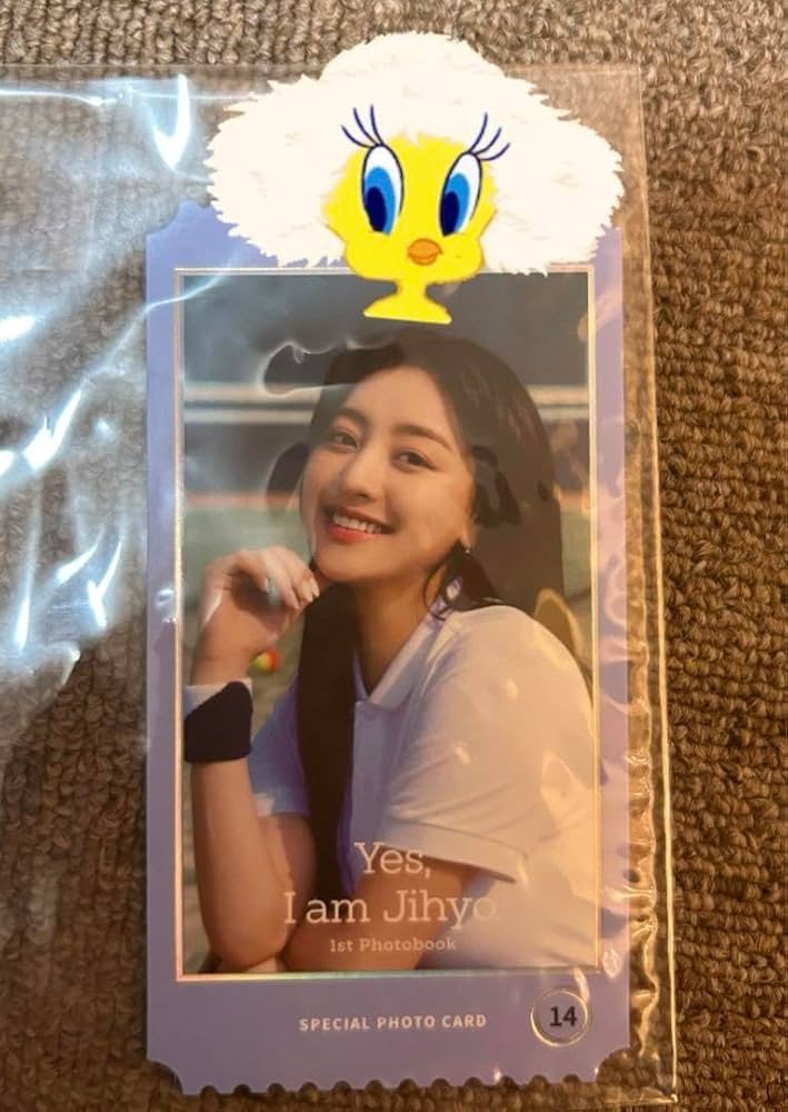 TWICE 直筆サイン 当選品 ジヒョ TWICE READY TOBESPECIAL JIHYO 直筆