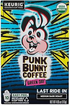Amazon.com: Punk Bunny Coffee Medium-Dark Roast, Organic Coffee