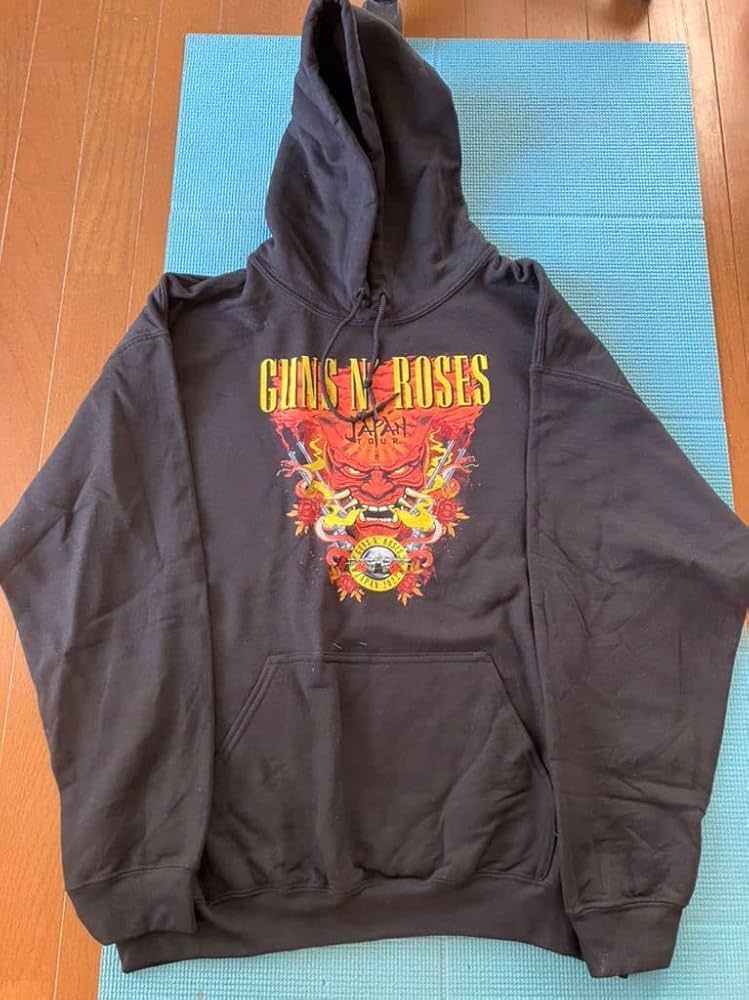 Amazon.co.jp: GUNS N'ROSES ジャパンツアー 2022 パーカー Lサイズ