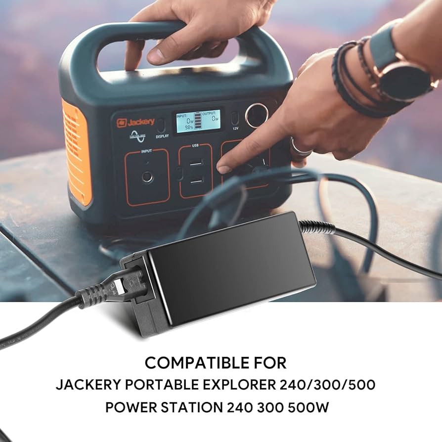 Amazon.com: for Jackery Charger, KFD AC Adapter for Jackery