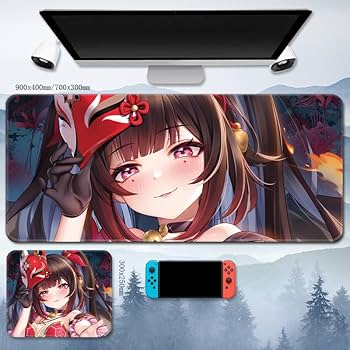 スターレイル-花火-キャラクター約30×60cmプレイマット、デスクマット