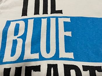 Amazon.co.jp: 90sビンテージブルーハーツロゴTシャツロンTグッド