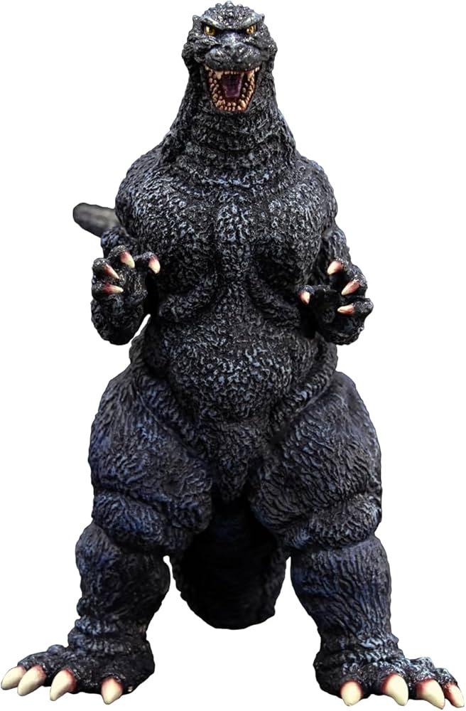 Amazon.co.jp: ゴジラ(1993) 1/400 ソフビキット復刻版 1/400スケール