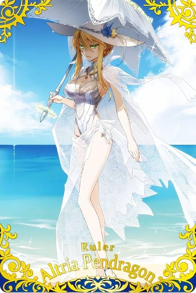 Amazon.co.jp: 【ST 15.ルーラー/アルトリア・ペンドラゴン】 Fate