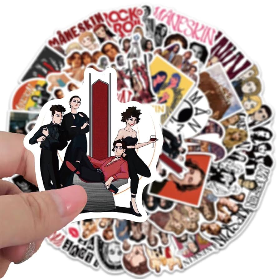 MANESKIN マネスキン 非売品ステッカー コンプリート モーネスキン