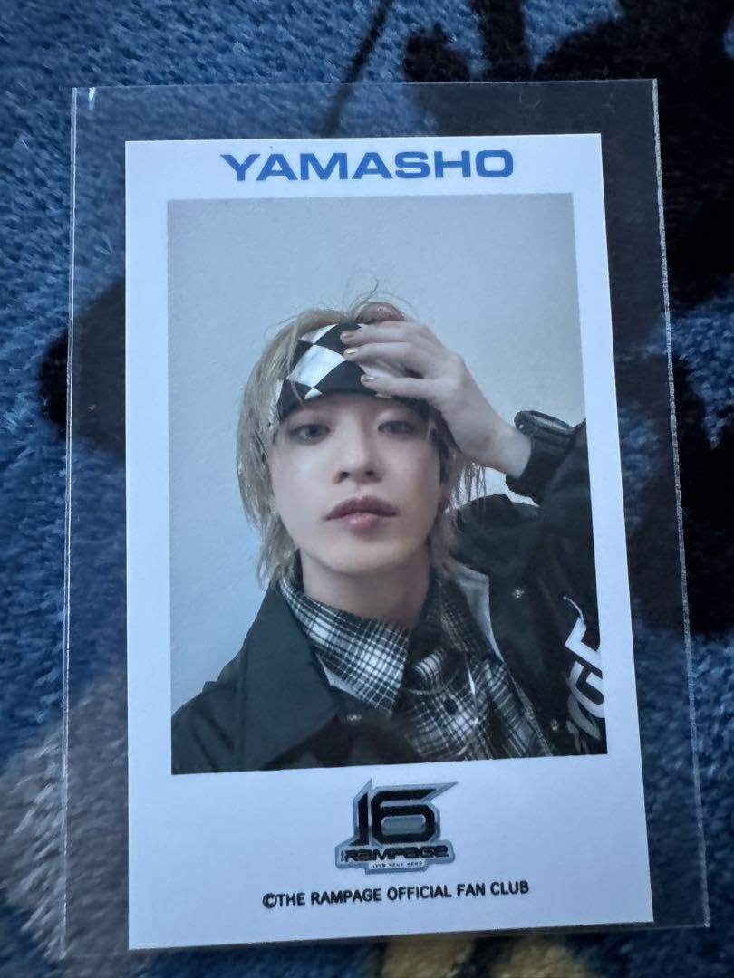 山本彰吾 直筆サイン チェキ THE RAMPAGE 山本彰吾直筆サインチェキ