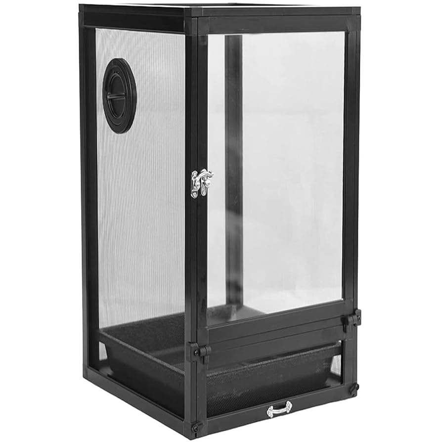 爬虫類ケージ 100×65×55㎝ 5㎜変更 化粧板 キャップ② ストッパー