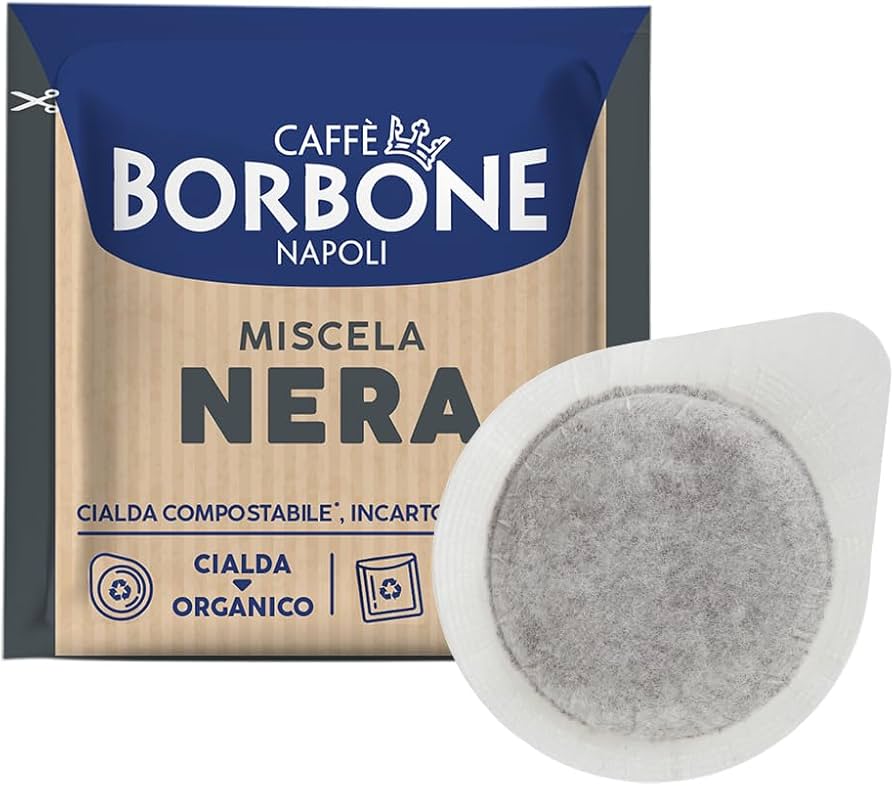 Amazon.com: Caffe Borbone ESE Coffee Pods - Miscela Nera (Black