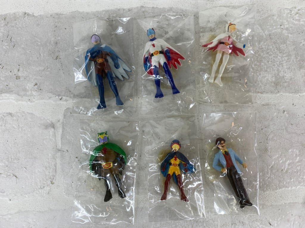 亀マークのソフトビニール人形ミニサイズシリーズ 科学忍者隊