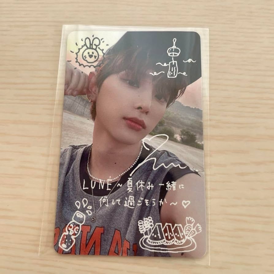 &TEAM ハルア HARUA weverse ラキドロ 手書きトレカ 001 &TEAM HARUA