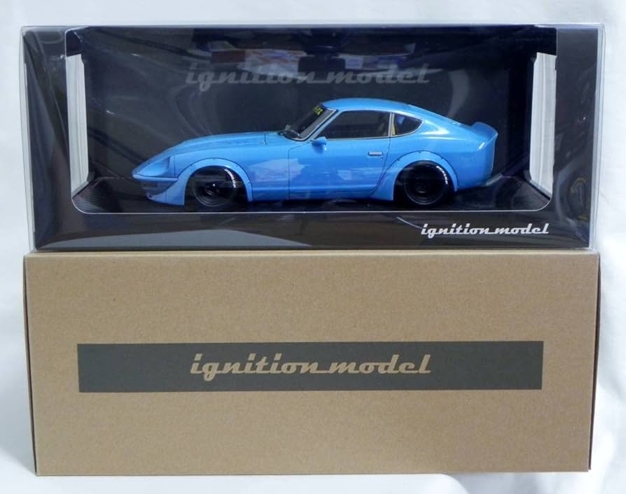 イグニッションモデル LBWK KPGC10 青 ミニカー 限定版 1/18