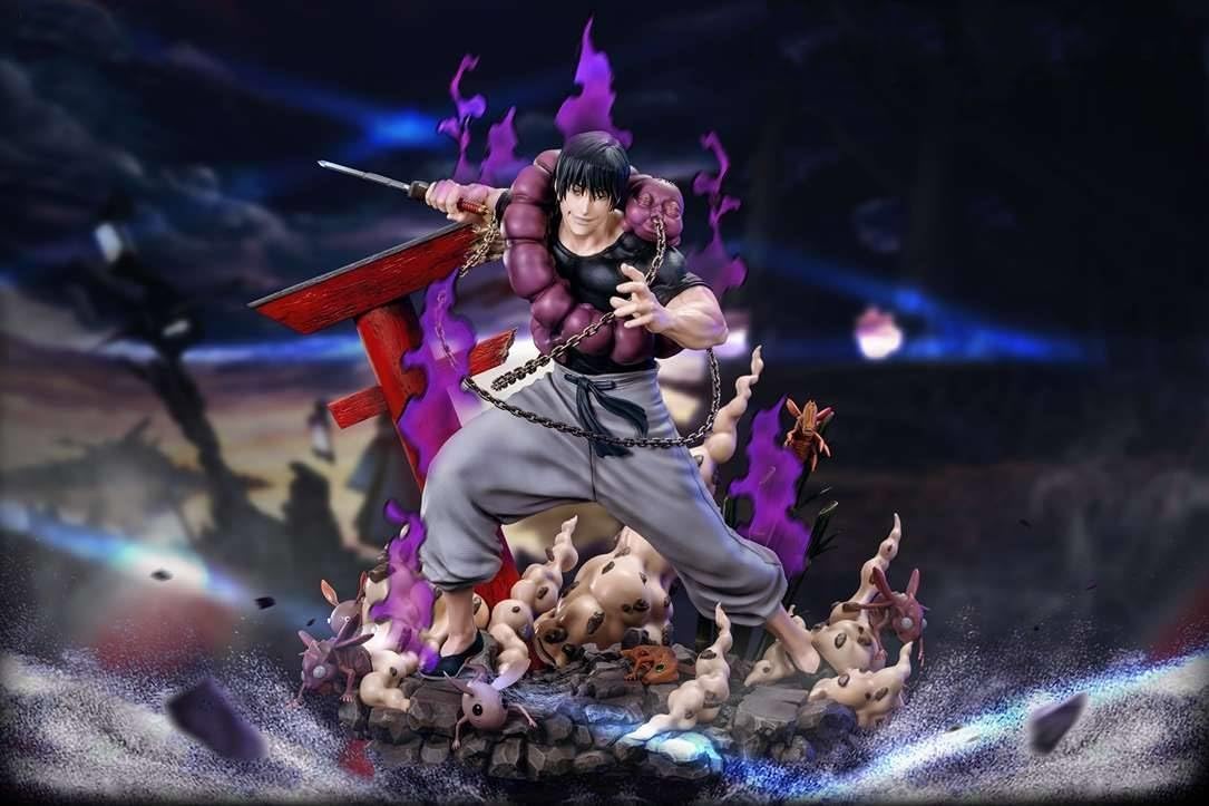 呪術廻戦 伏黒甚爾 ガレージキット ガレキ スタチュー① 呪術廻戦 伏黒甚