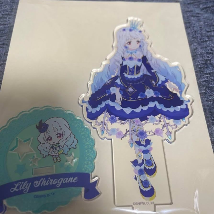 Amazon.co.jp: 白銀リリィ SPR アクリルスタンド アイカツスターズ