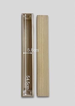 Amazon｜掛け軸/掛軸用桐箱 日本産 タトウ箱・防虫香・表題シール付 1