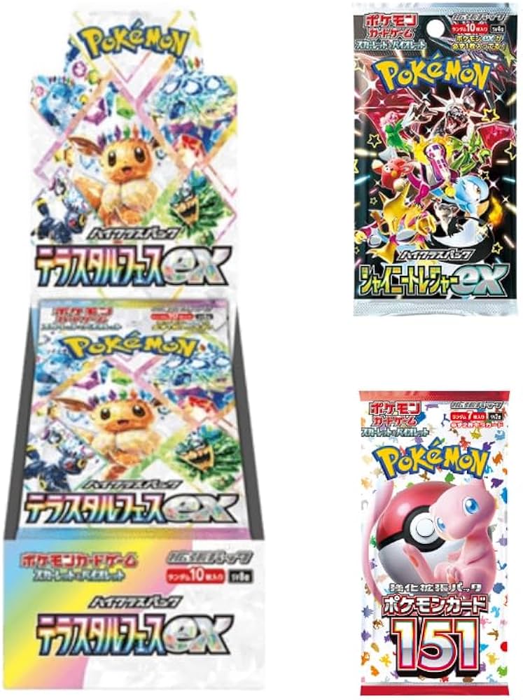 ポケカ【テラスタルフェスex】6BOX ポケモンカード テラスタルフェス