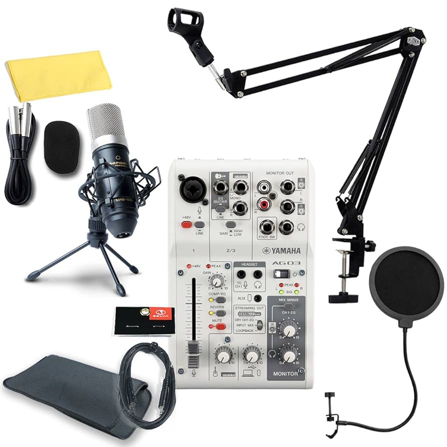 AG03 MK2 + MPM-1000 + マイクスタンド 即配信セット AG03 MK2 + MPM