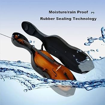 Amazon.co.jp: フルサイズ 4/4 チェロ ハード ケース、超軽量カーボン