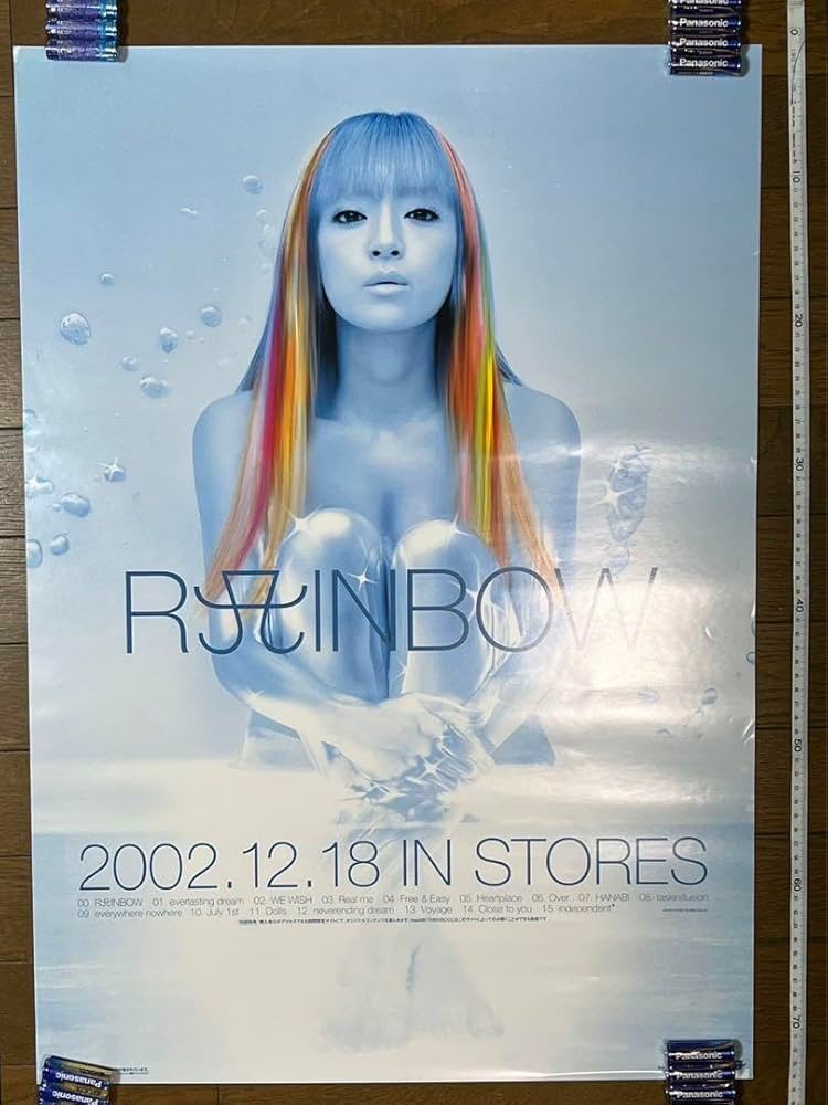 Amazon.co.jp: Ayumi Hamasaki Rainbow Rainbow Poster 73x51cm : Toys