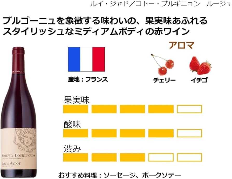 Amazon.co.jp: ブルゴーニュ名門ワイナリー「ルイ・ジャド」選りすぐり