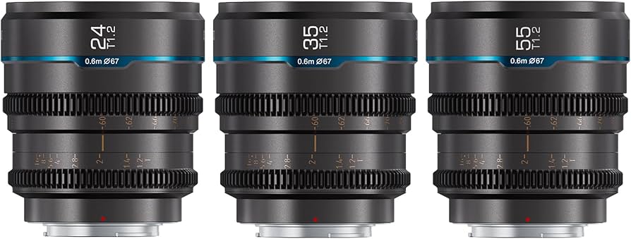 Amazon.com : SIRUI Night Walker S35 Manual Focus Cine Lens Set