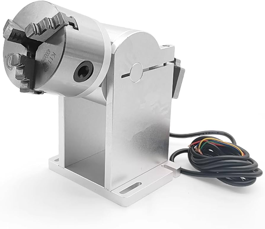 Amazon.co.jp: 高精度回転治具 刻印機 彫刻機 DC24V電動 回転軸