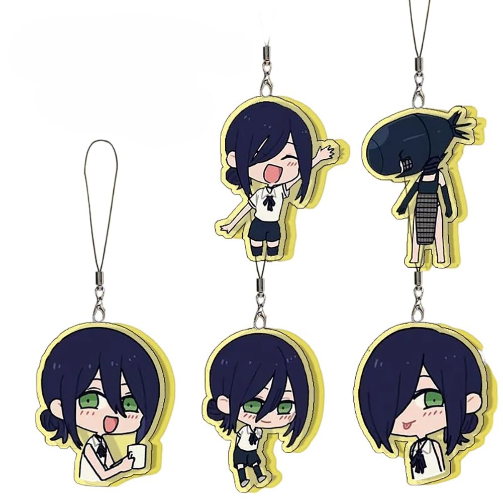 チェンソーマン レゼ お守りアクリル アクキー ストラップ Amazon.co