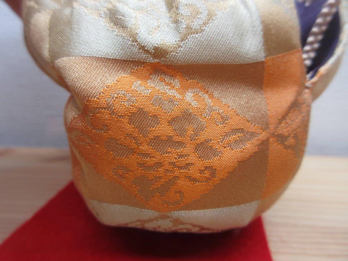 Amazon.co.jp: 逢絢亭 茶道具 仕覆 四滴茶入仕覆 正絹 万暦緞子 日本製