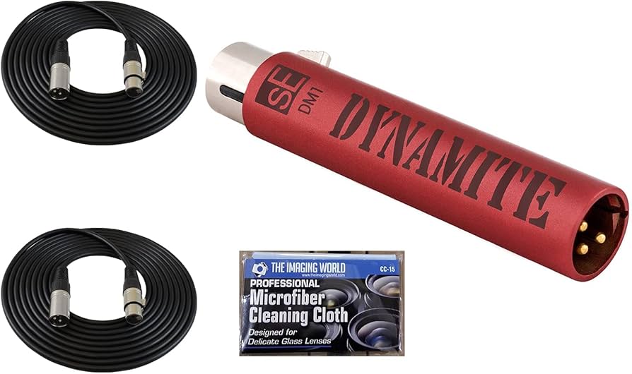 Amazon.com: sE Electronics DM1 Dynamite Active Inline Microphone