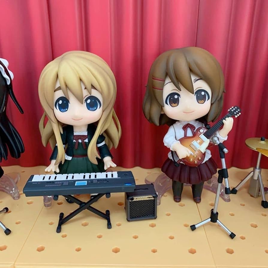 Amazon.co.jp: ねんどろいど けいおん! 唯＆紬＆澪＆律＆中野梓 ライブ