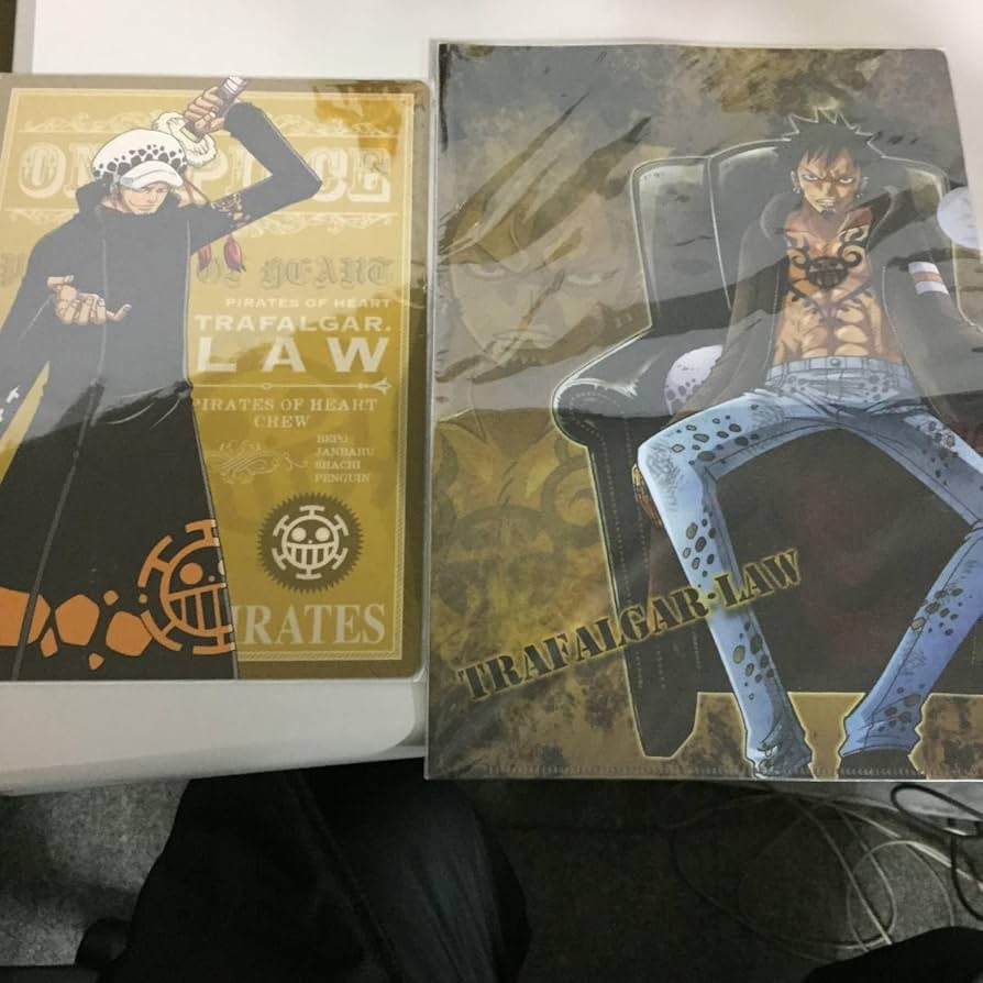 ワンピース ONE PIECE アニメ版 B5サイズ クリアファイル 下敷き