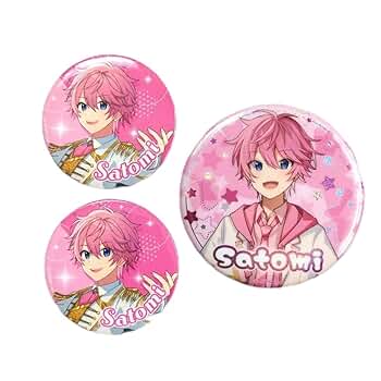 さとみくん BIG缶バッジ さとみくん BIG缶バッジ 45個セット