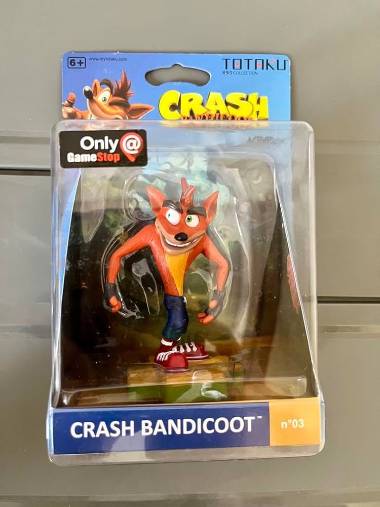 Crash Bandicoot Flash figure クラッシュバンディクー Amazon.co.jp