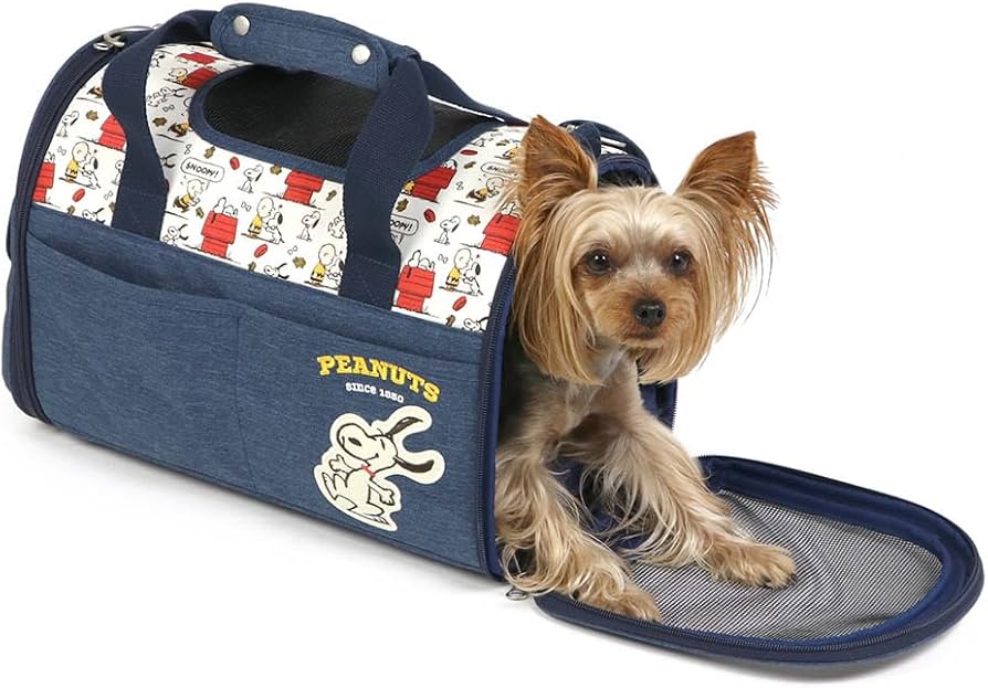 Amazon.co.jp: ペットパラダイス 犬 キャリーバッグ スヌーピー