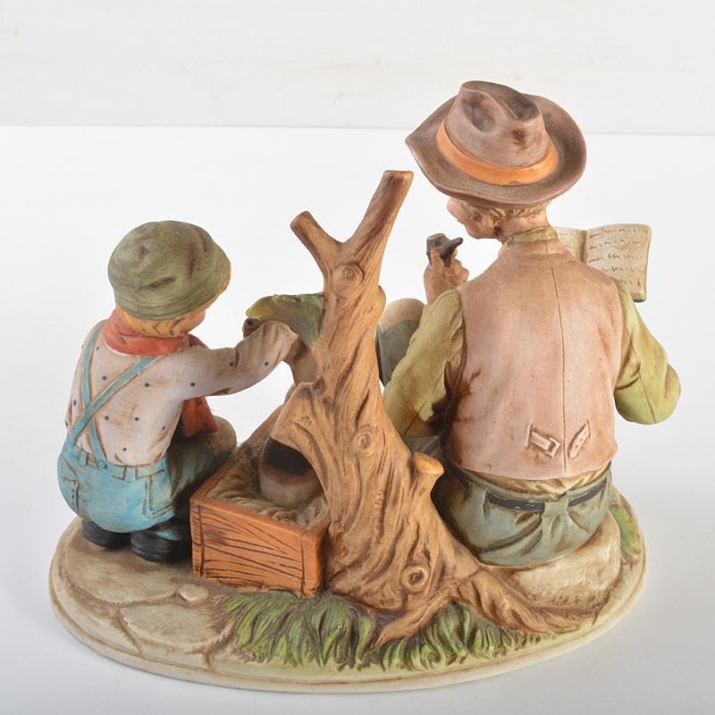 Amazon.co.jp: イタリア製 カポディモンテ フィギュリン 陶人形 置物 C