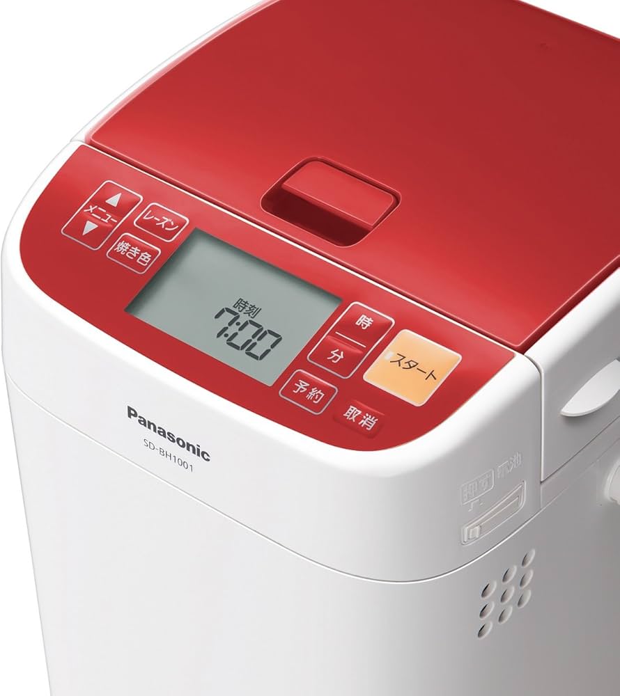 Amazon.com: Panasonic Bread Maker Home Bakery Loaf Type Red Sd