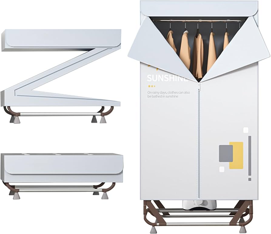 Amazon | UVUVEIR 衣類乾燥機 梅雨対策 生乾き防止 快速乾燥 温風乾燥