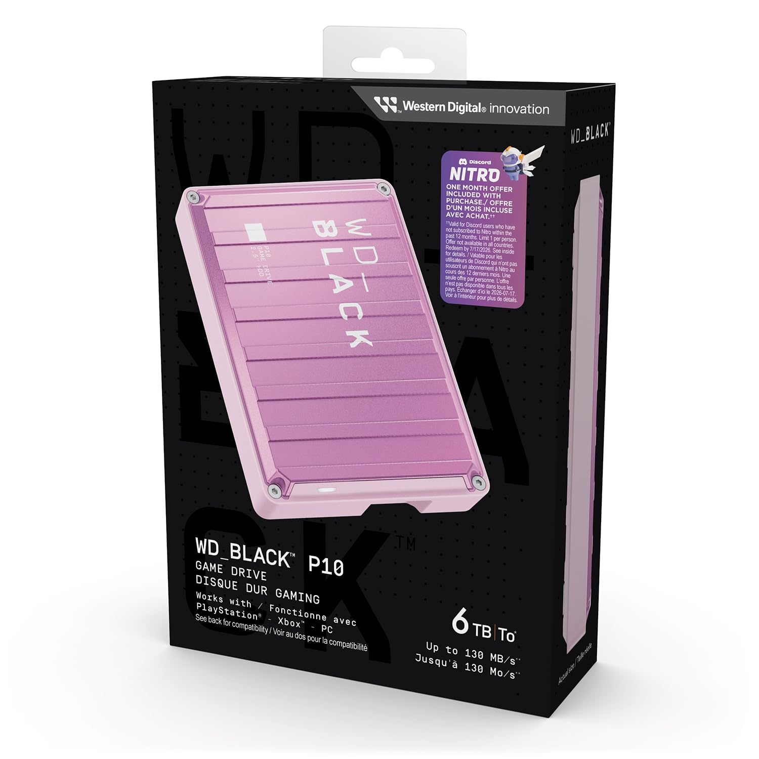 6tb Pink Pink Wd Black P10 Game Drive 2tb Black WD_BLACK 6TB Pink