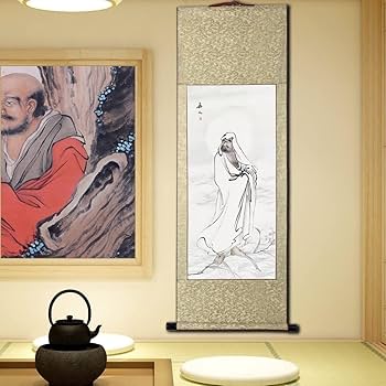 黄花梨 一中禅師書 手彫り達磨大師禅語 筆立 文房具 ペン立て