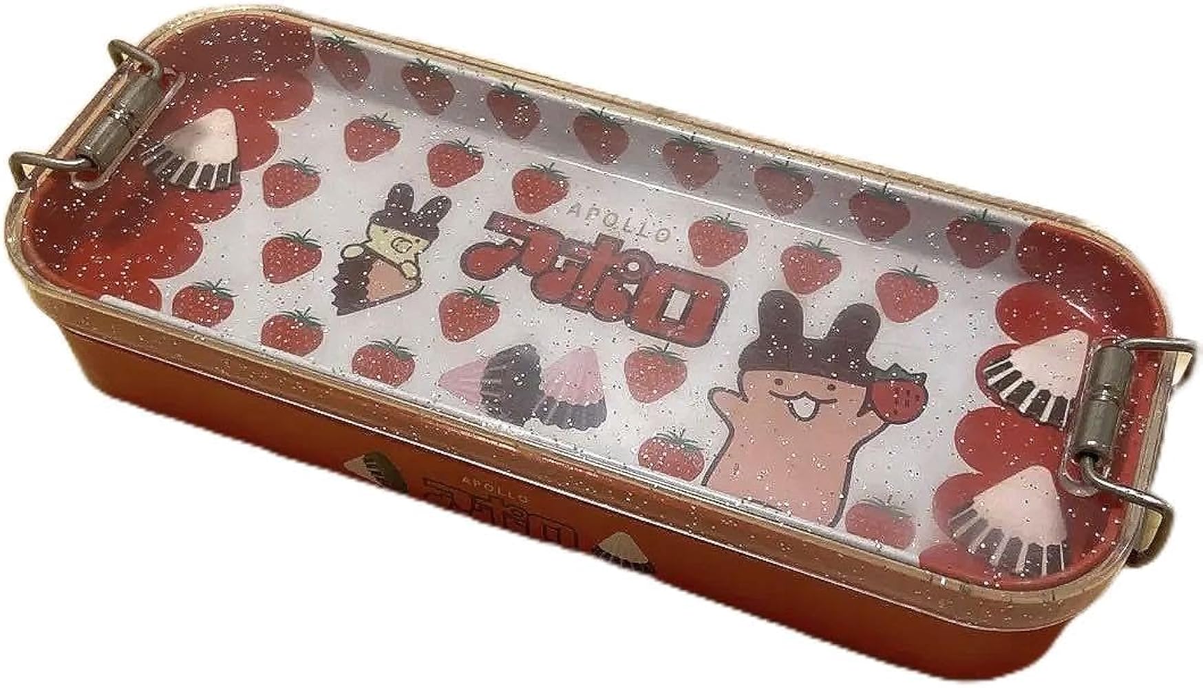 Amazon.co.jp: 平成レトロ アポロチョコ 缶ペンケース 筆箱 : ホビー