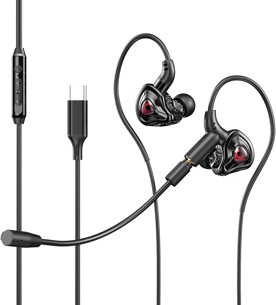 Amazon.co.jp: ゲーミングイヤホン ゲーミングイヤホン マイク付き