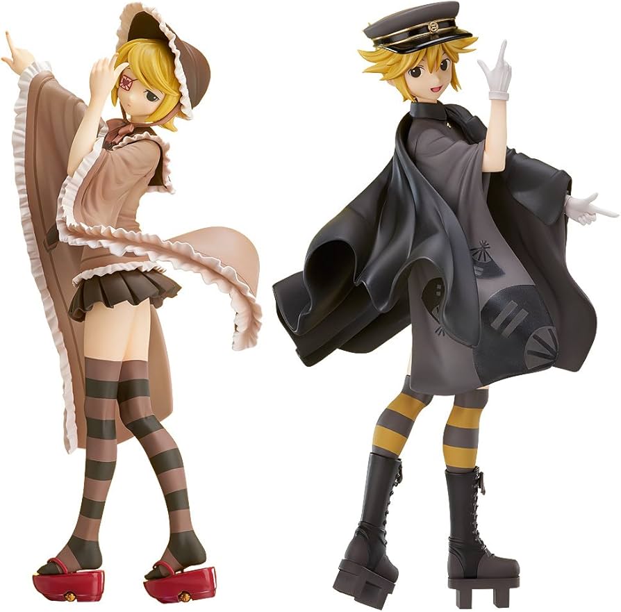 Amazon.co.jp: 千本桜 feat. 初音ミク 鏡音鈴&鏡音錬 1/8スケール PVC