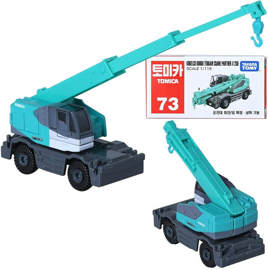 Amazon.co.jp: Tomica No.73 Kobelco Rough Terrain Crane Panther-X