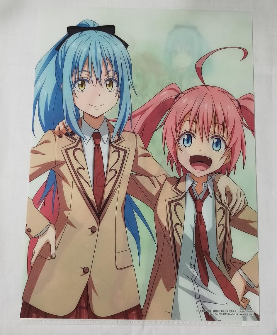 5点 転すら 冬服 A4 クリアファイル バラ売りok リムル ミリム ヴィオレ 5