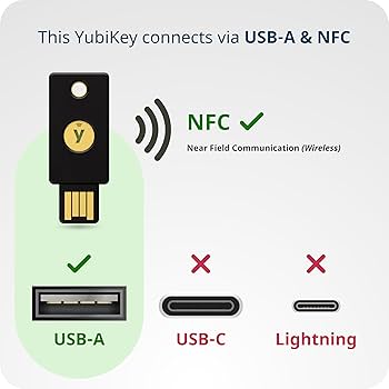 Amazon | Yubico セキュリティキー YubiKey 5 NFC ログイン/U2F/FIDO2
