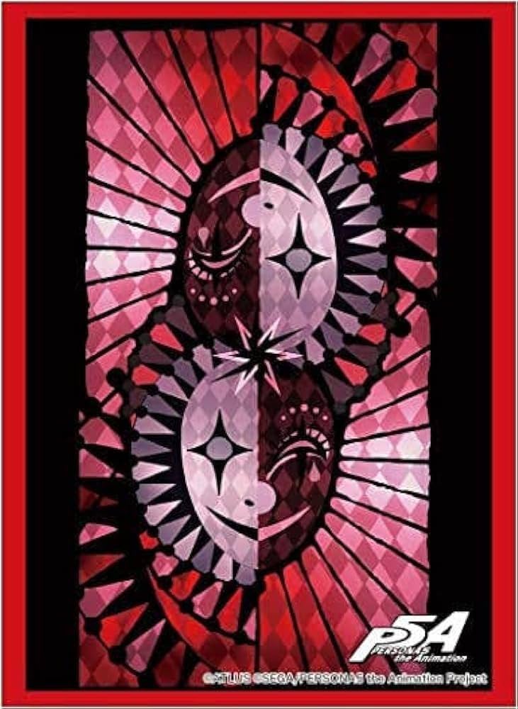 ペルソナ5 予告状 55枚 ペルソナ5 予告状 スリーブ ヴァイス