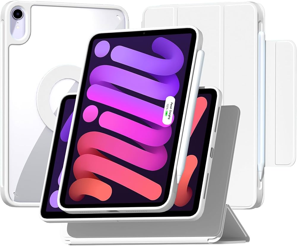 Amazon.com: ZENLU iPad mini 6th Generation Case with Removable