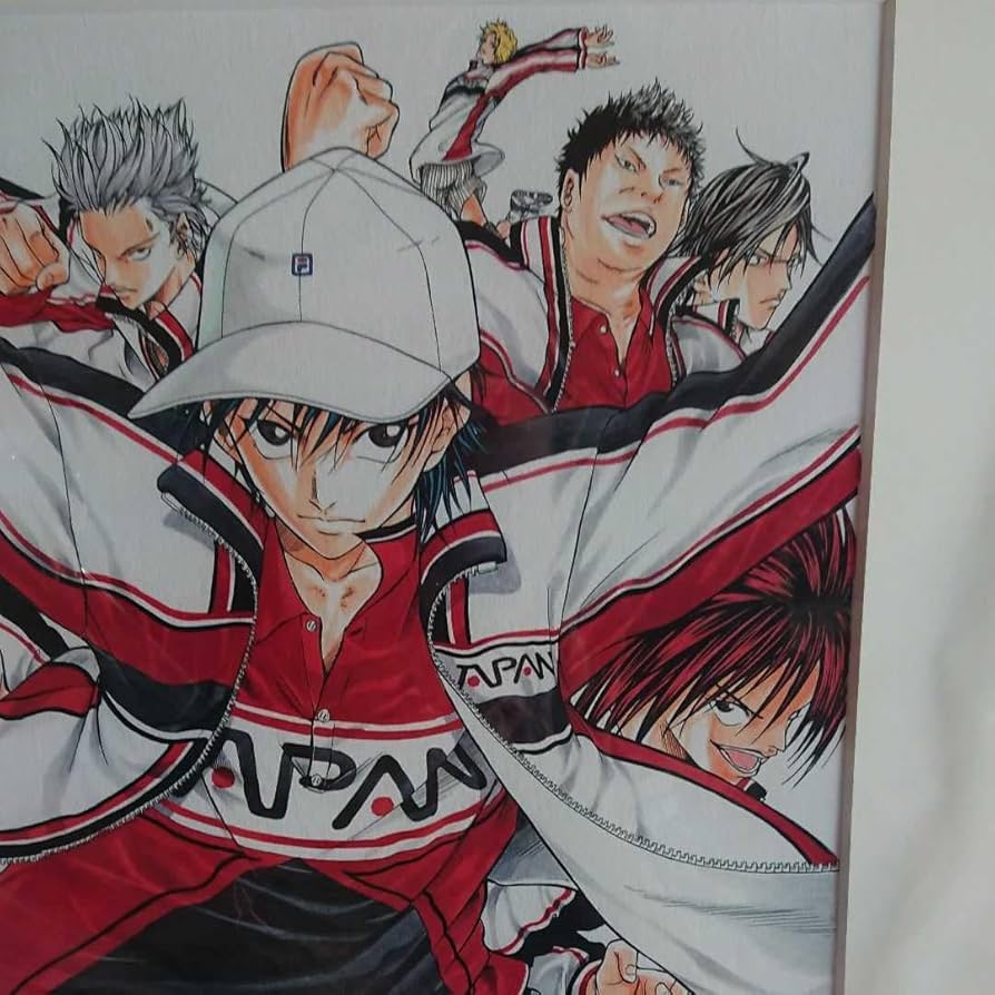 ☆4【新品JF2013】テニスの王子様 複製原画/許斐剛士/版画/リトグラフ