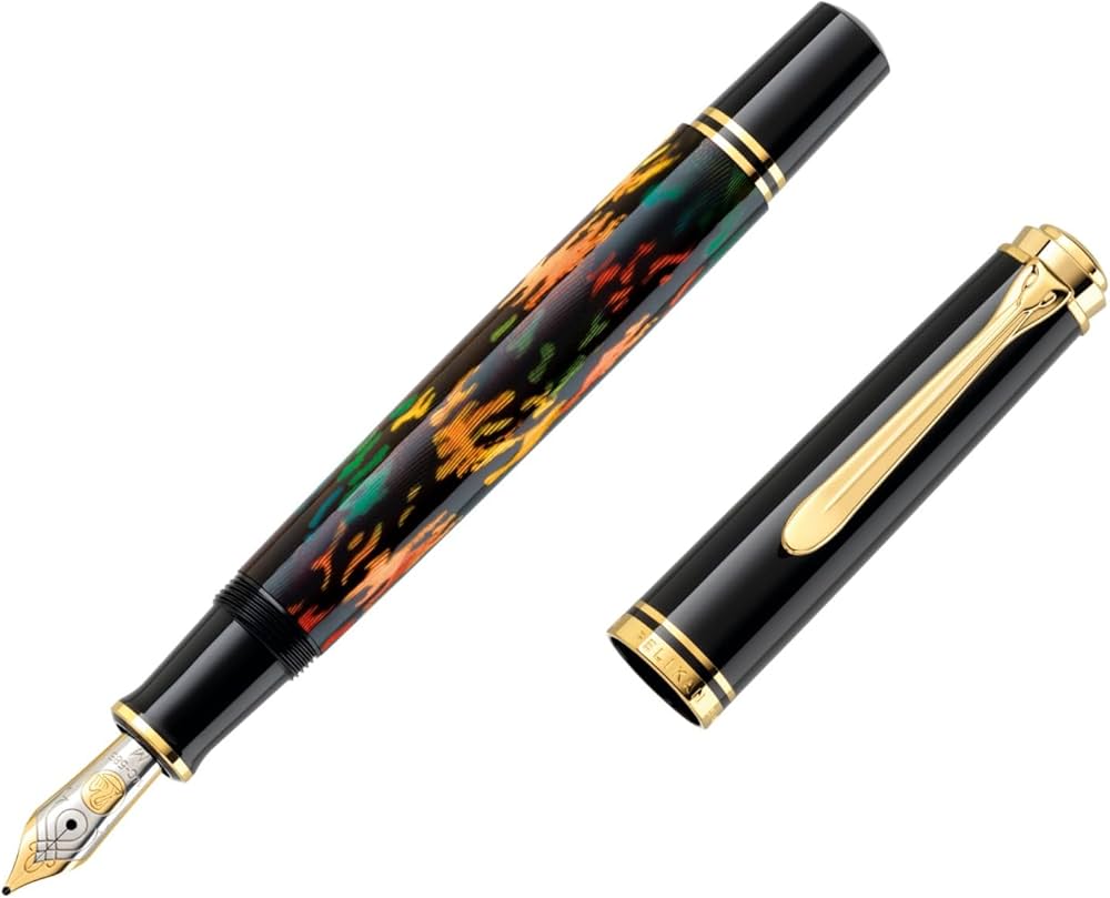 Amazon | Pelikan ペリカン 万年筆 F 細字 スーベレーン アート